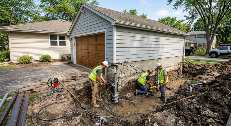 Basement Foundation Repair in Wilmington, OH