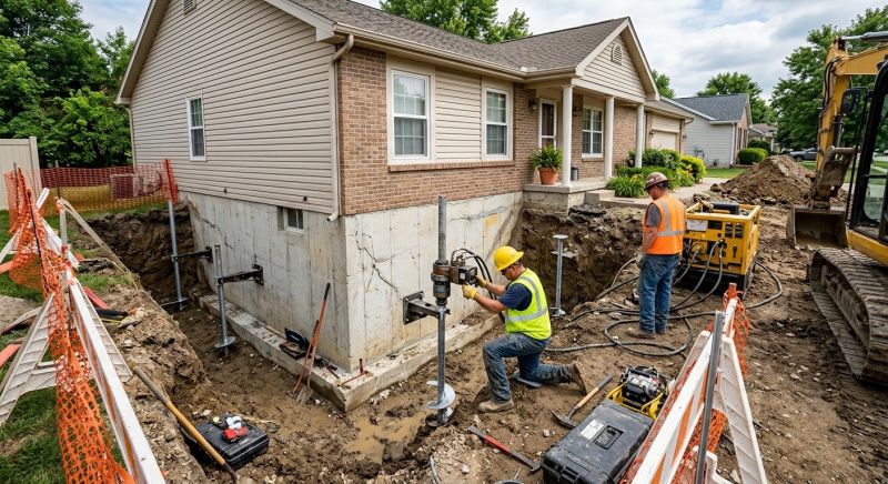 Building Foundation Repair in Clermont County, OH