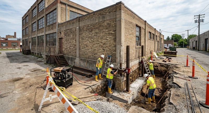 Building Foundation Repair in Loveland, OH
