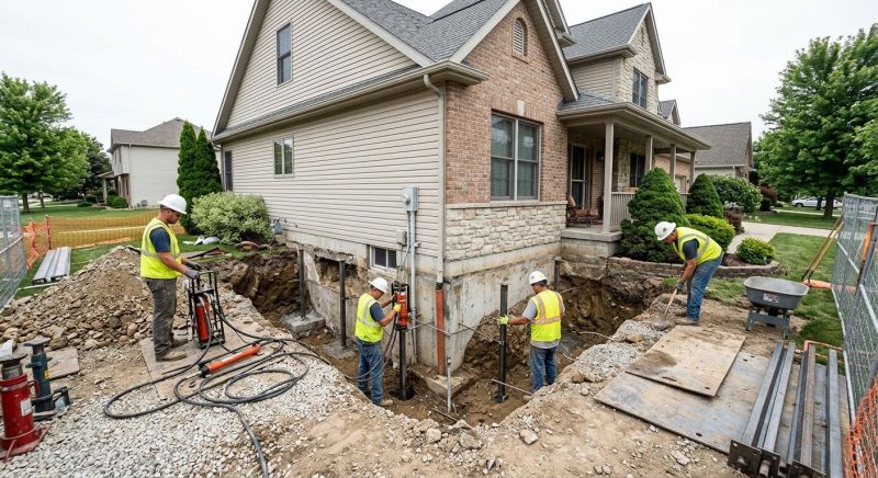 Building Foundation Repair in Monroe, OH