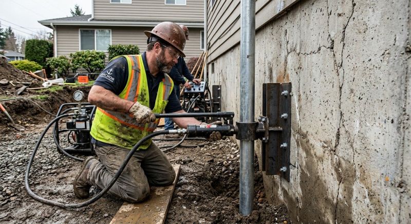 Concrete Foundation Leveling in Maineville, OH