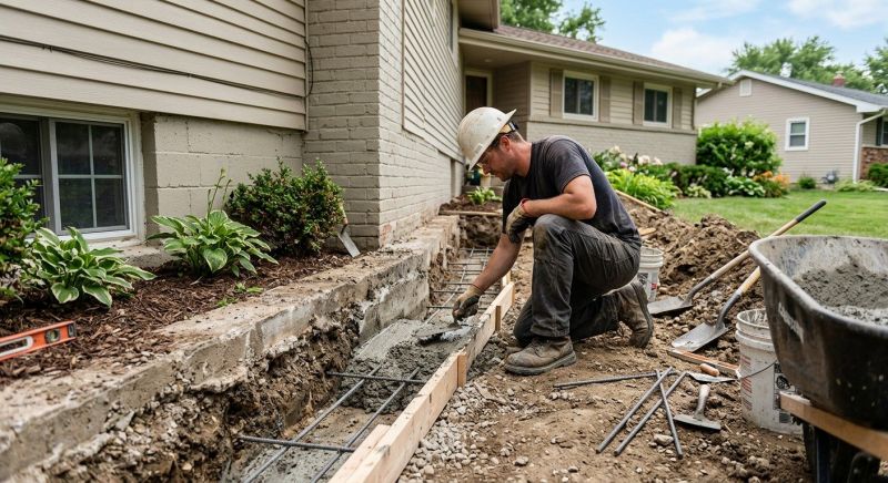 Concrete Foundation Repair in Goshen, OH