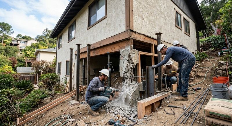 Concrete Foundation Repair in Hamilton, OH