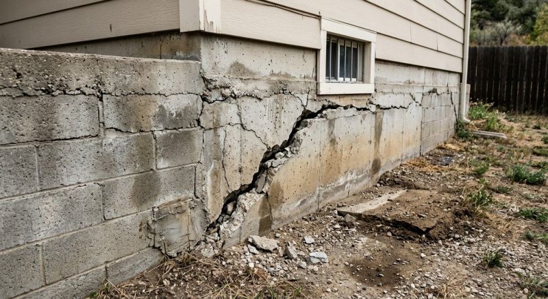Cracked Foundation Repair in Greene County, OH