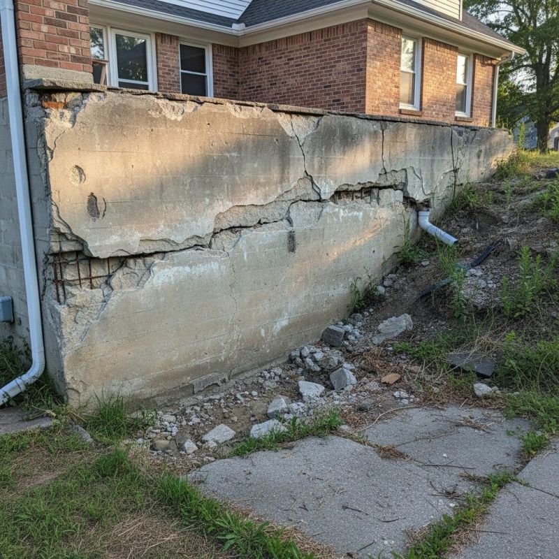 Cracked Foundation Repair in New Lebanon, OH