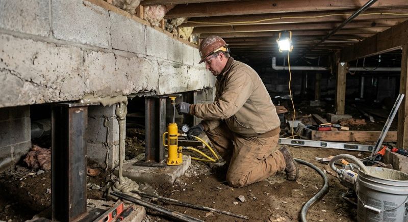 Crawl Space Leveling in Waynesville, OH