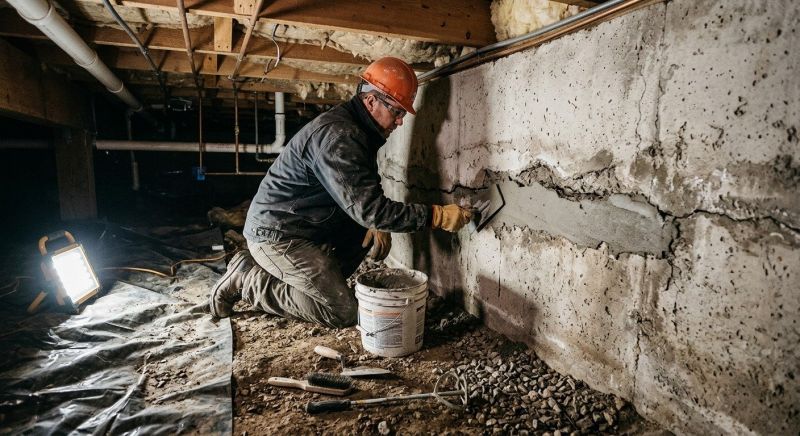 Crawlspace Foundation Repair in Maineville, OH