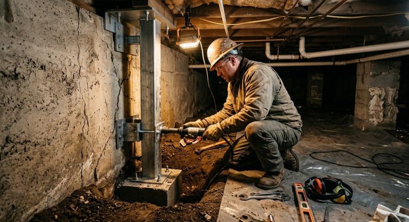 Crawlspace Foundation Repair in Trenton, OH