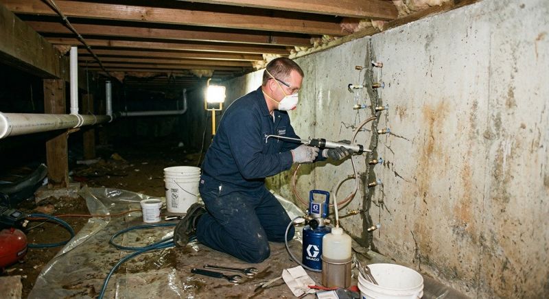 Crawlspace Foundation Repair in Trenton, OH