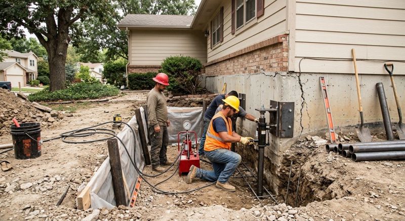 Foundation Damage Repair in Maineville, OH