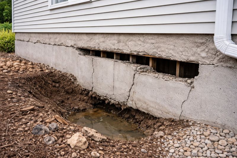 Foundation Damage Repair in New Vienna, OH
