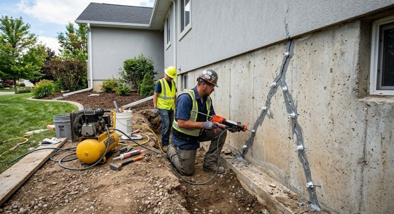 Foundation Damage Repair in Springboro, OH