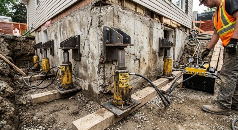 Foundation Jacking in Clermont County, OH