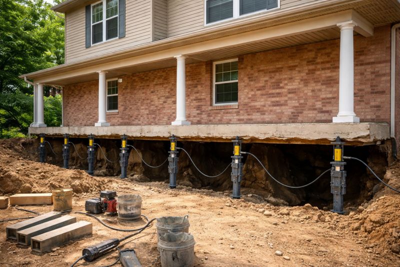 Foundation Jacking in Waynesville, OH