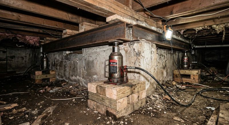 Foundation Jacking in Morrow, OH