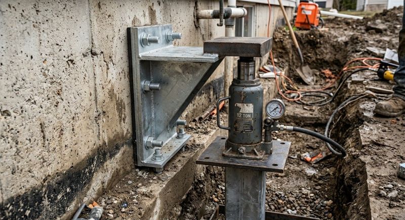 Foundation Jacking in New Lebanon, OH