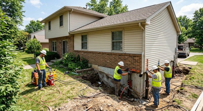 Foundation Jacking in Warren County, OH