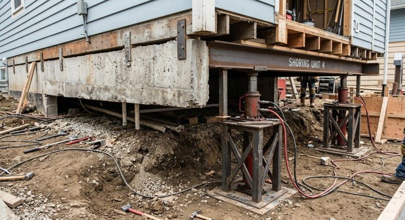 Foundation Jacking in Xenia, OH