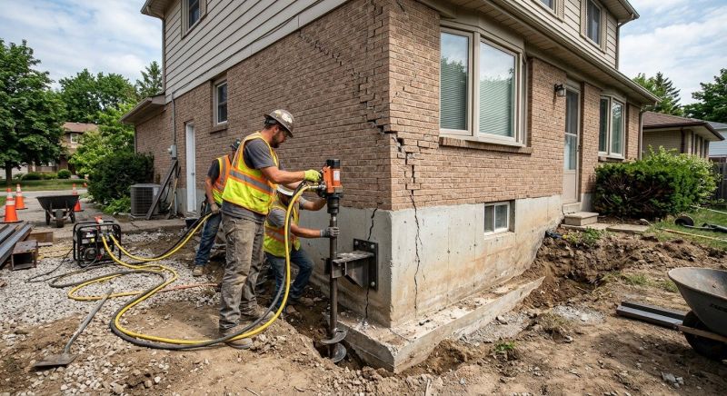 Foundation Lifting in Dayton, OH