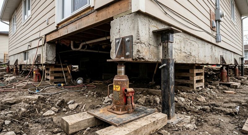 Foundation Lifting in Dayton, OH
