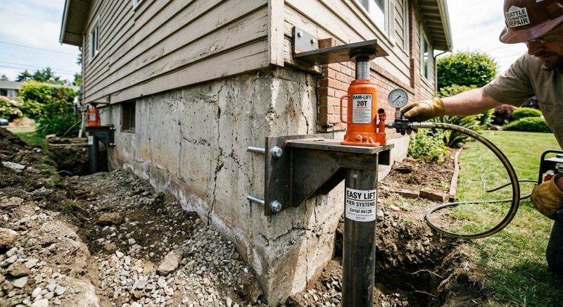 Foundation Lifting in Hamilton, OH