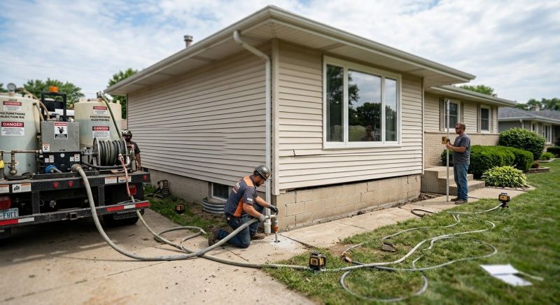 Foundation Lifting in Maineville, OH