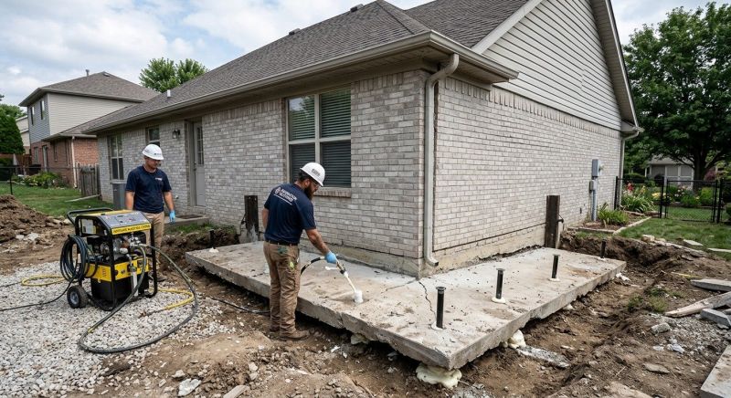 Foundation Lifting in Morrow, OH
