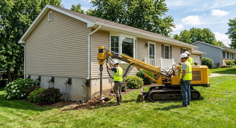 Foundation Raising in Goshen, OH