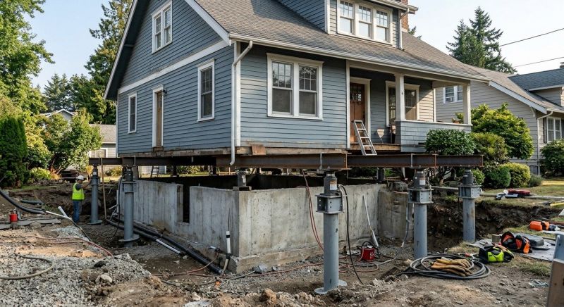 Foundation Raising in Hamilton, OH