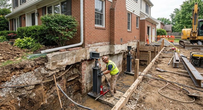 Foundation Raising in Mason, OH