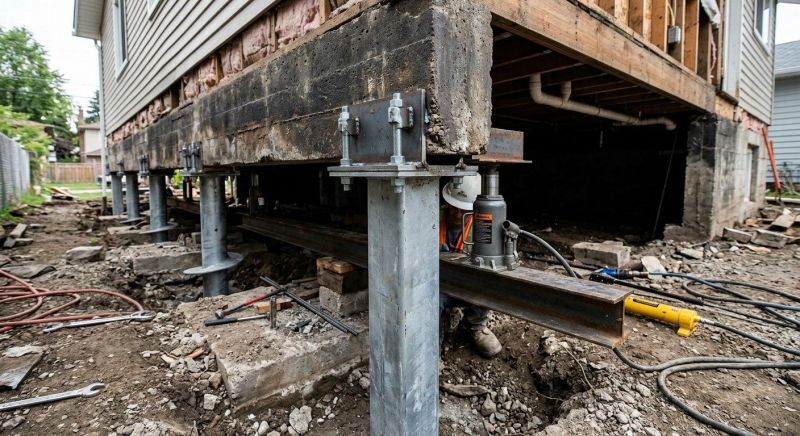 Foundation Raising in Morrow, OH