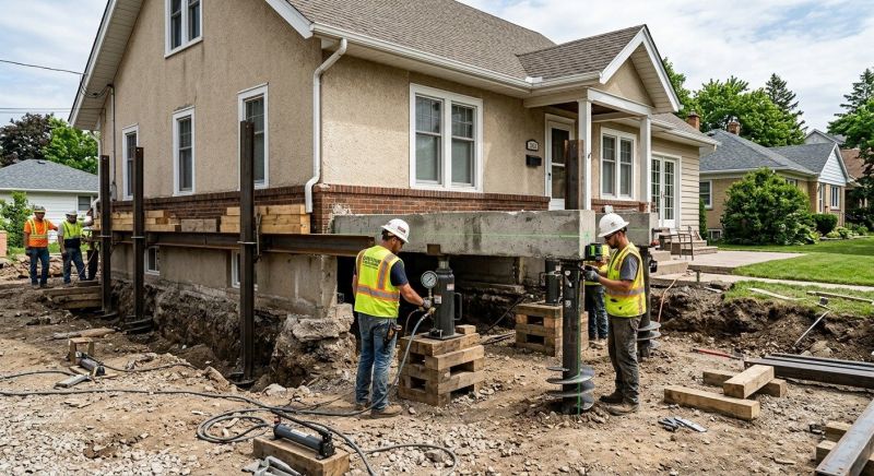 Foundation Releveling in Waynesville, OH
