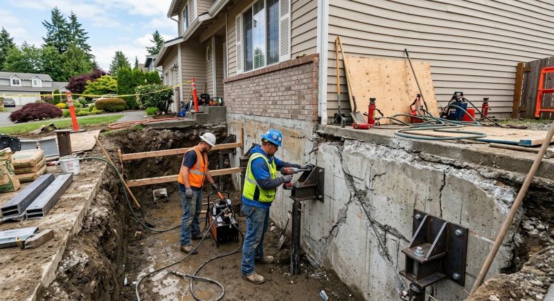 Foundation Renovation in Waynesville, OH