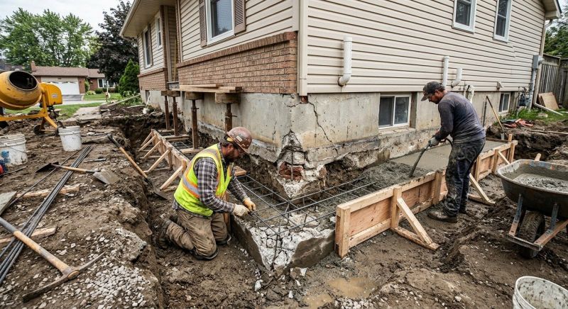 Foundation Repair in Clarksville, OH