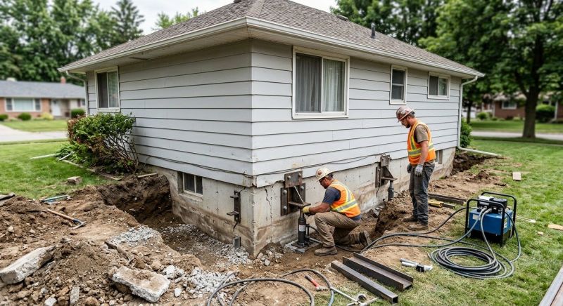 Foundation Repair in Lebanon, OH