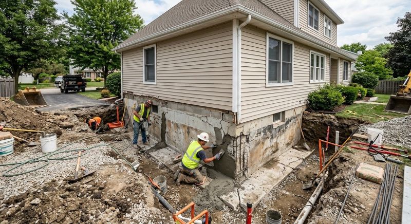 Foundation Restoration in Waynesville, OH