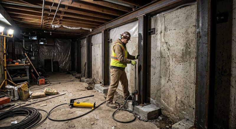 Foundation Stabilizing in Dayton, OH