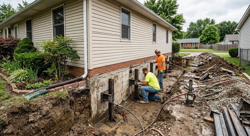 Foundation Stabilizing in Morrow, OH