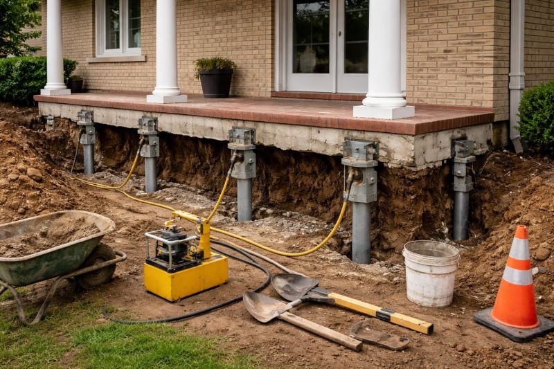 Foundation Stabilizing in Spring Valley, OH