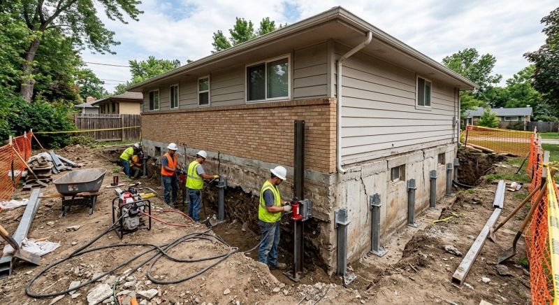 Foundation Strengthening in Waynesville, OH
