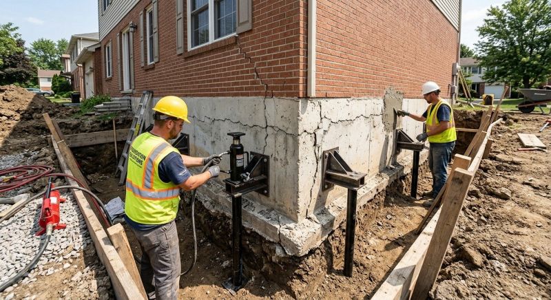Foundation Structural Repair in Clermont County, OH