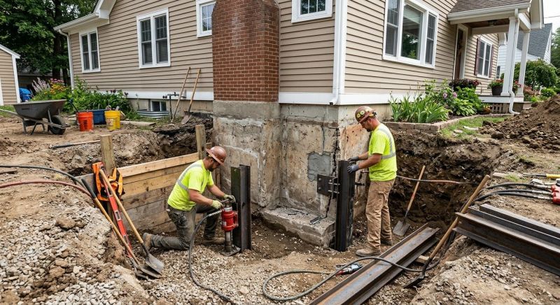 Foundation Structural Repair in Lebanon, OH