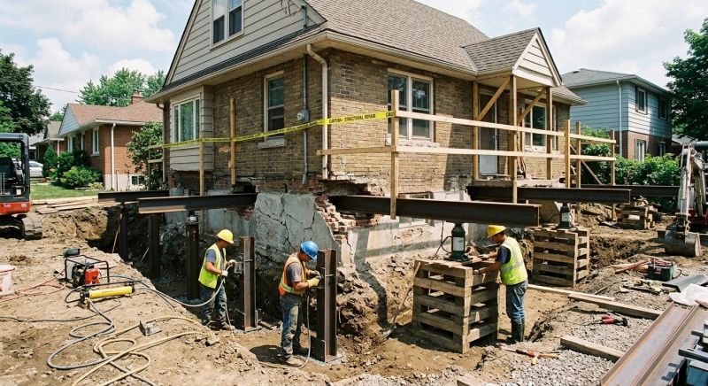 Foundation Structural Repair in Maineville, OH