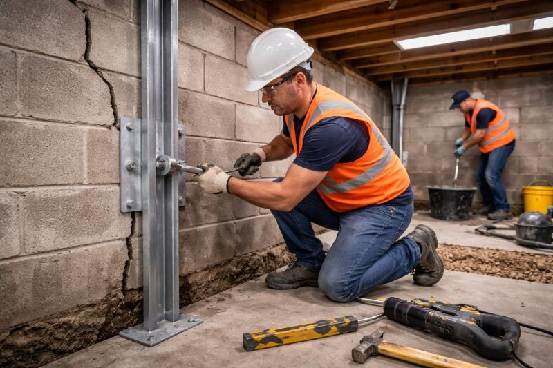 Foundation Structural Repair in Spring Valley, OH