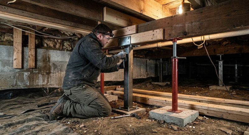 Foundation Structural Repair in Spring Valley, OH