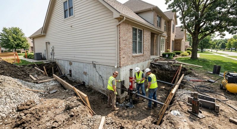 Foundation Structural Repair in Trenton, OH
