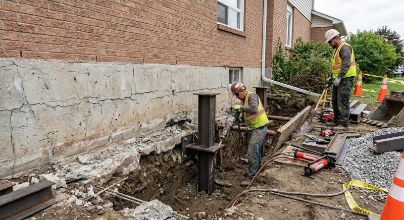 Foundation Structural Repair in Yellow Springs, OH