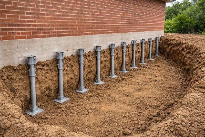 Helical Piers Installation in Waynesville, OH
