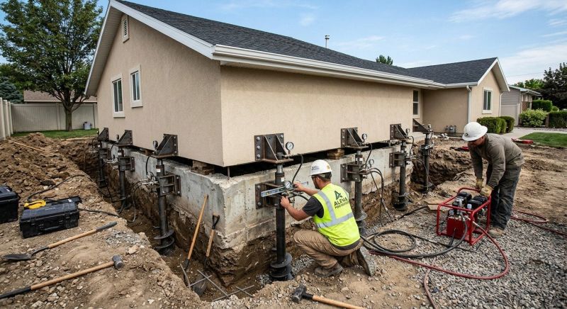 Home Foundation Leveling in Xenia, OH