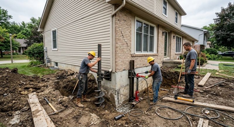 Home Foundation Repair in Clarksville, OH